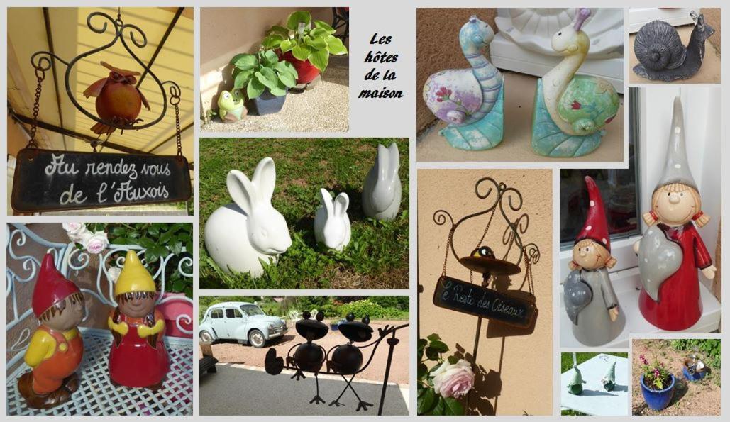 Au Rendez Vous De L'Auxois B&B Essey Exterior foto